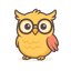 Wordilo Owl Logo